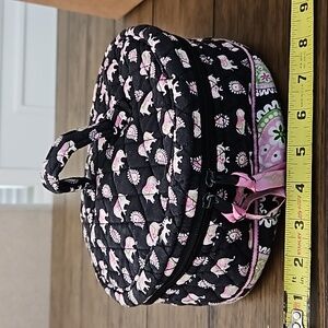 Vera Bradley Pink Elephants Cosmetic Bag